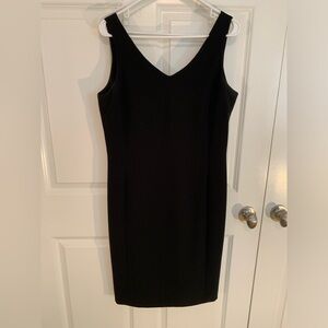 Women’s Size 8, Lined, V-Neck Little Black Dress by Jones New York Collection
